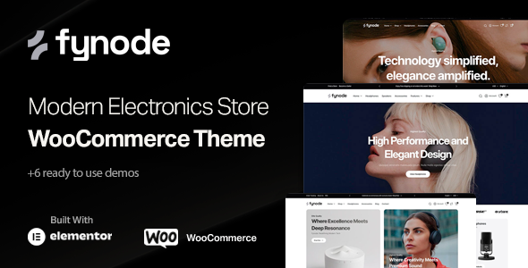 Fynode – WooCommerce-Vorlage für Elektronikgeschäfte