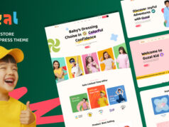 Guzal – WordPress-Layout für Kinder- und Babyshop-Shop