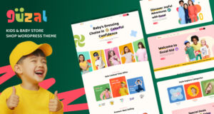Guzal – WordPress-Layout für Kinder- und Babyshop-Shop