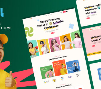 Guzal – WordPress-Layout für Kinder- und Babyshop-Shop