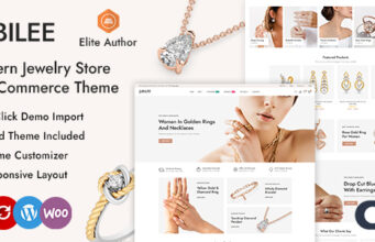 Jubilee – Juweliergeschäft WordPress WooCommerce Vorlage