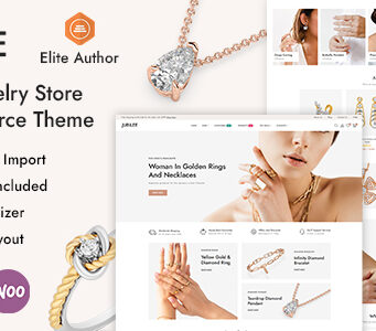 Jubilee – Juweliergeschäft WordPress WooCommerce Vorlage