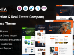 Konta – WordPress-Layout für Bau- und Immobilienunternehmen
