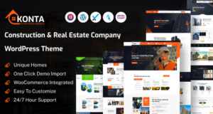 Konta – WordPress-Layout für Bau- und Immobilienunternehmen