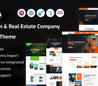 Konta – WordPress-Layout für Bau- und Immobilienunternehmen
