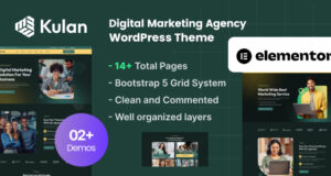 Kulan – WordPress-Layout für Agenturen für digitales Marketing