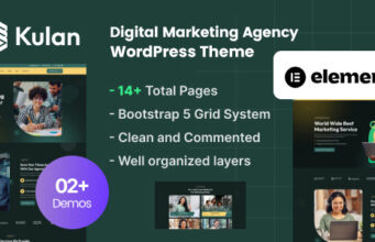 Kulan – WordPress-Layout für Agenturen für digitales Marketing
