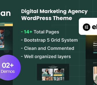 Kulan – WordPress-Layout für Agenturen für digitales Marketing