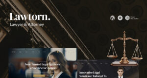 Lawtorn – WordPress-Layout für Anwälte und Anwälte