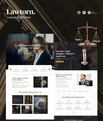 Lawtorn – WordPress-Layout für Anwälte und Anwälte