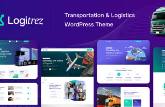 Logitrez – WordPress-Template für Transport und Logistik