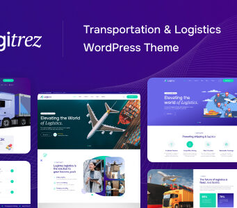 Logitrez – WordPress-Template für Transport und Logistik