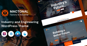 Mactonal – Fabrik- und Industrie-WordPress-Vorlage