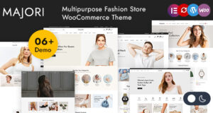 Majori – Minimal Fashion Store WordPress WooCommerce Vorlage