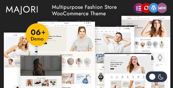Majori – Minimal Fashion Store WordPress WooCommerce Vorlage