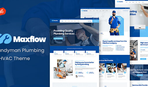 MaxFlow – Heimwerker-Sanitär- und HVAC-WordPress-Template
