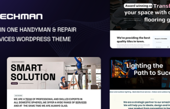 Mechman – WordPress-Layout für die Heimwerker-Website