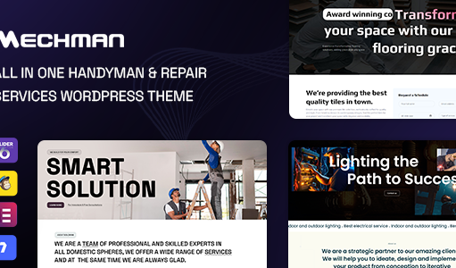 Mechman – WordPress-Layout für die Heimwerker-Website