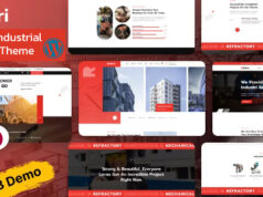 Mistri – Fabrik- und Industrie-WordPress-Template
