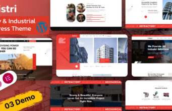 Mistri – Fabrik- und Industrie-WordPress-Template
