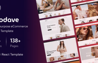 Modave – Mode-E-Commerce-React-Vorlage