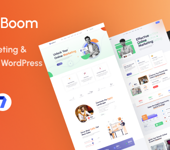 OptiBoom – WordPress-Vorlage für Agenturen für digitales Marketing und SEO