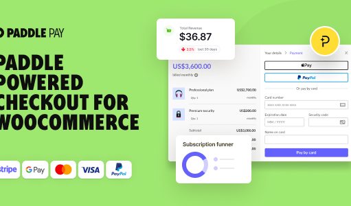 PaddlePay – WooCommerce-Zahlungen, Abonnements und Lizenzmanager