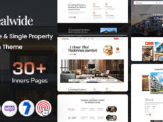 Realwide – WordPress-Template für Immobilien