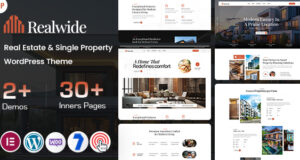 Realwide – WordPress-Template für Immobilien