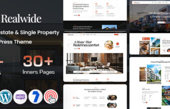 Realwide – WordPress-Template für Immobilien
