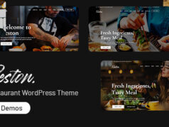 Reston – Restaurant-WordPress-Vorlage