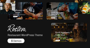 Reston – Restaurant-WordPress-Vorlage