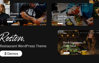 Reston – Restaurant-WordPress-Vorlage