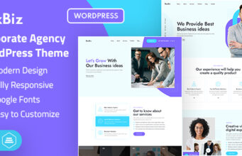 Rexbiz | WordPress-Vorlage für Unternehmensagenturen