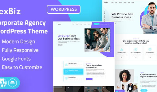 Rexbiz | WordPress-Vorlage für Unternehmensagenturen