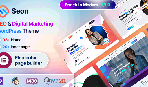 Seon – WordPress-Layout für SEO und digitales Marketing
