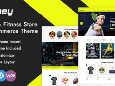 Speney – Sport- und Fitnessstudio-WordPress-WooCommerce-Template