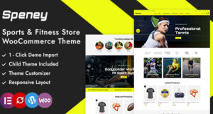 Speney – Sport- und Fitnessstudio-WordPress-WooCommerce-Template