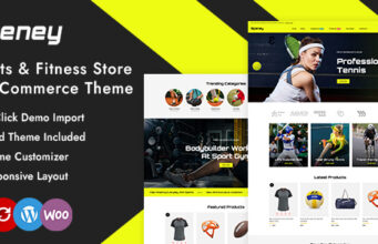 Speney – Sport- und Fitnessstudio-WordPress-WooCommerce-Template