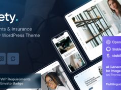 Surety – WordPress-Vorlage für Buchhalter, Buchhalter und Banker