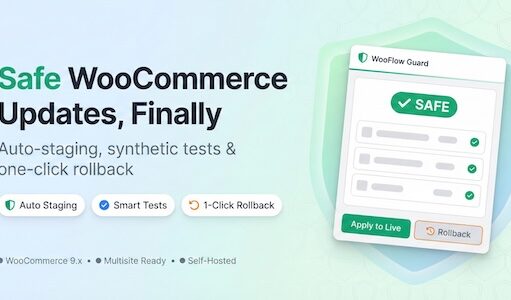 WooFlow Guard – Sichere Updates für WooCommerce