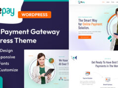 Zurückzahlen | Payment Gateway WordPress-Template