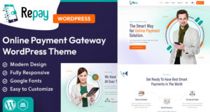 Zurückzahlen | Payment Gateway WordPress-Template