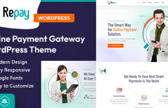 Zurückzahlen | Payment Gateway WordPress-Template