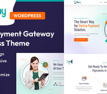 Zurückzahlen | Payment Gateway WordPress-Template