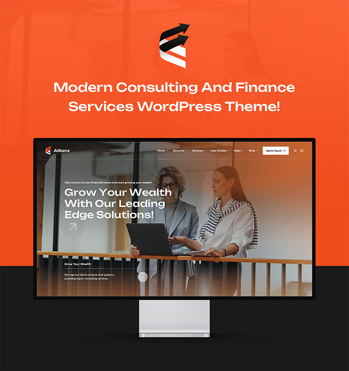 Allianz – Modernes WordPress-Theme für Beratung und Finanzen – 4