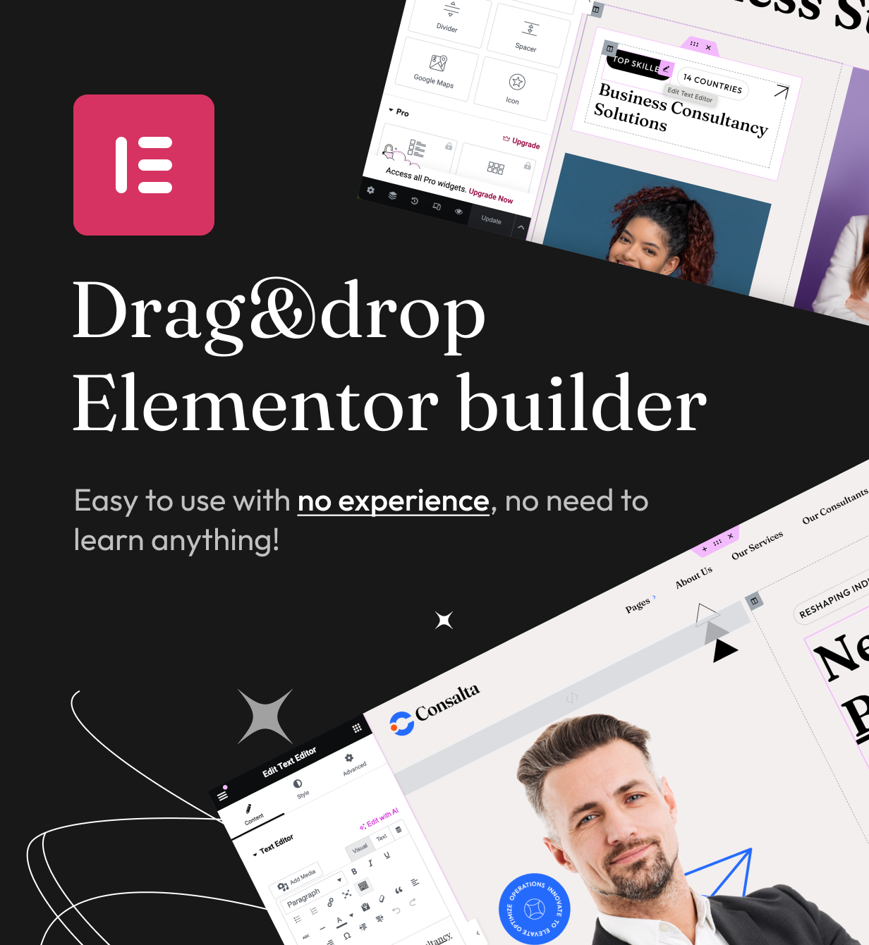 Consalta – WordPress-Theme für Unternehmensberatung