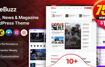 ebuzz – WordPress-Layout für Blogs, Nachrichten und Magazine