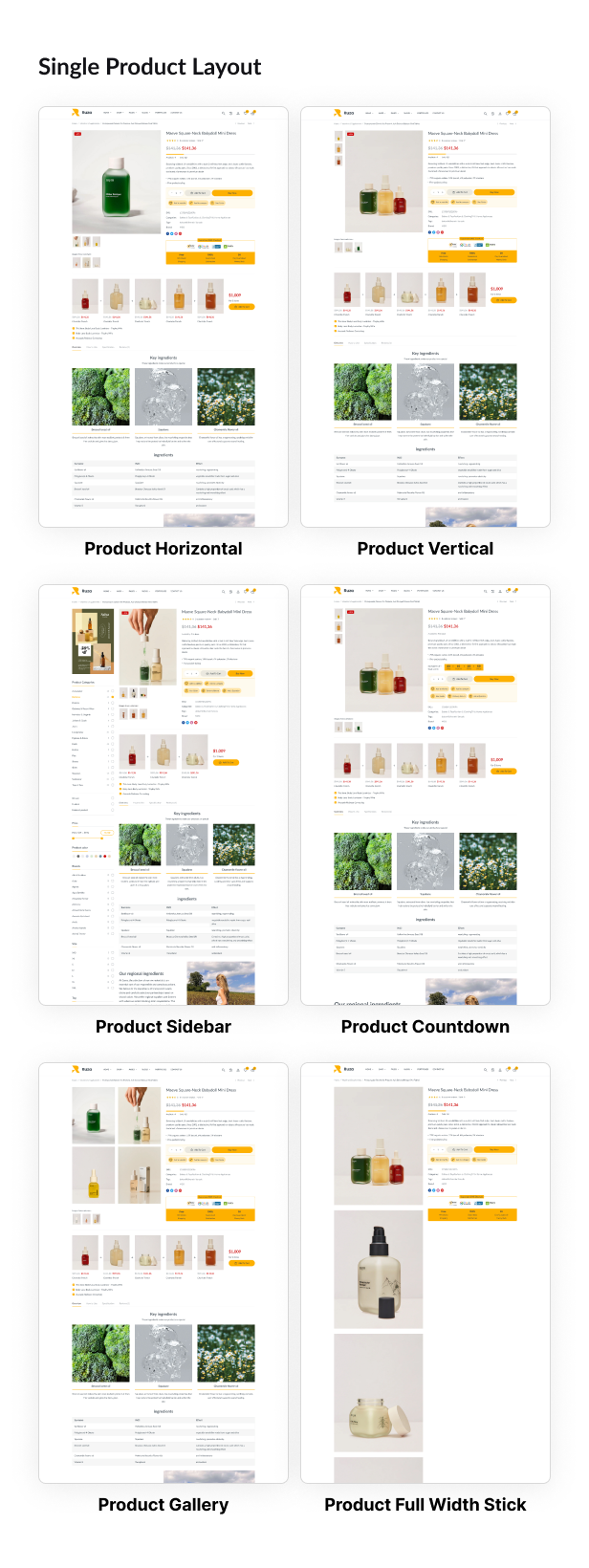 Ruza – Beauty Cosmetics Shop WordPress Theme – 13