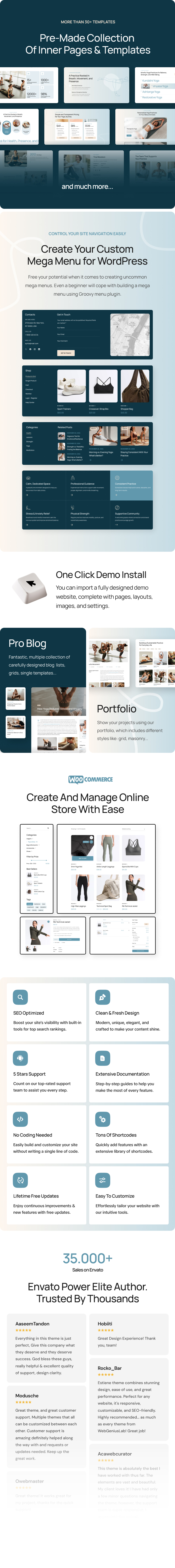 Calmi – Yoga Studios & Personal Instructors WordPress Theme – 2
